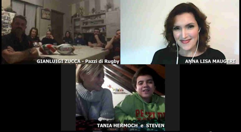 Steven, Tania e i Pazzi di Rugby