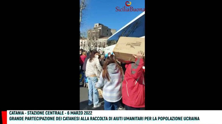 Catania dal cuore grande per il popolo ucraino