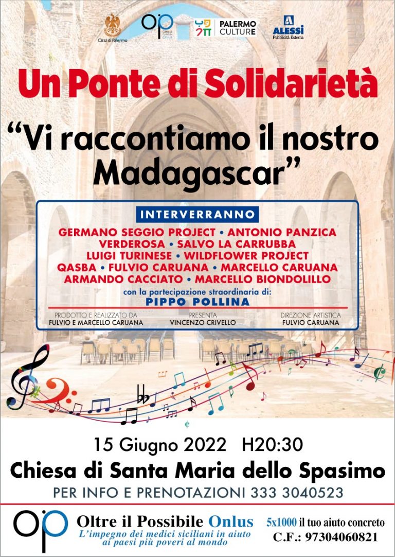 Palermo eventi: musica, spettacolo e solidarietà