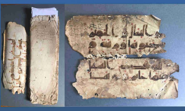 Pergamena araba scoperta a Trapani