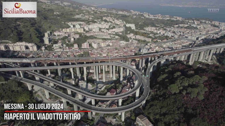 MESSINA - INAUGURAZIONE VIADOTTO RITIRO - SICILIA BUONA