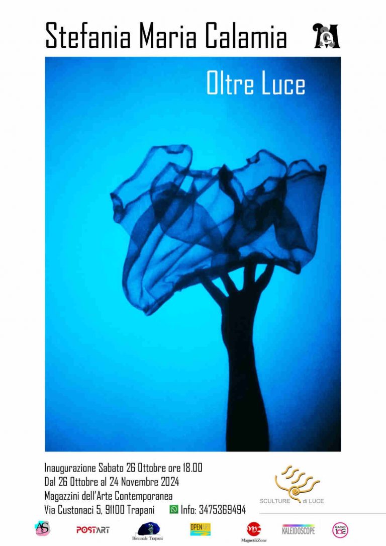 Stefania Maria Calamia - Oltre luce - arte - Sicilia Buona