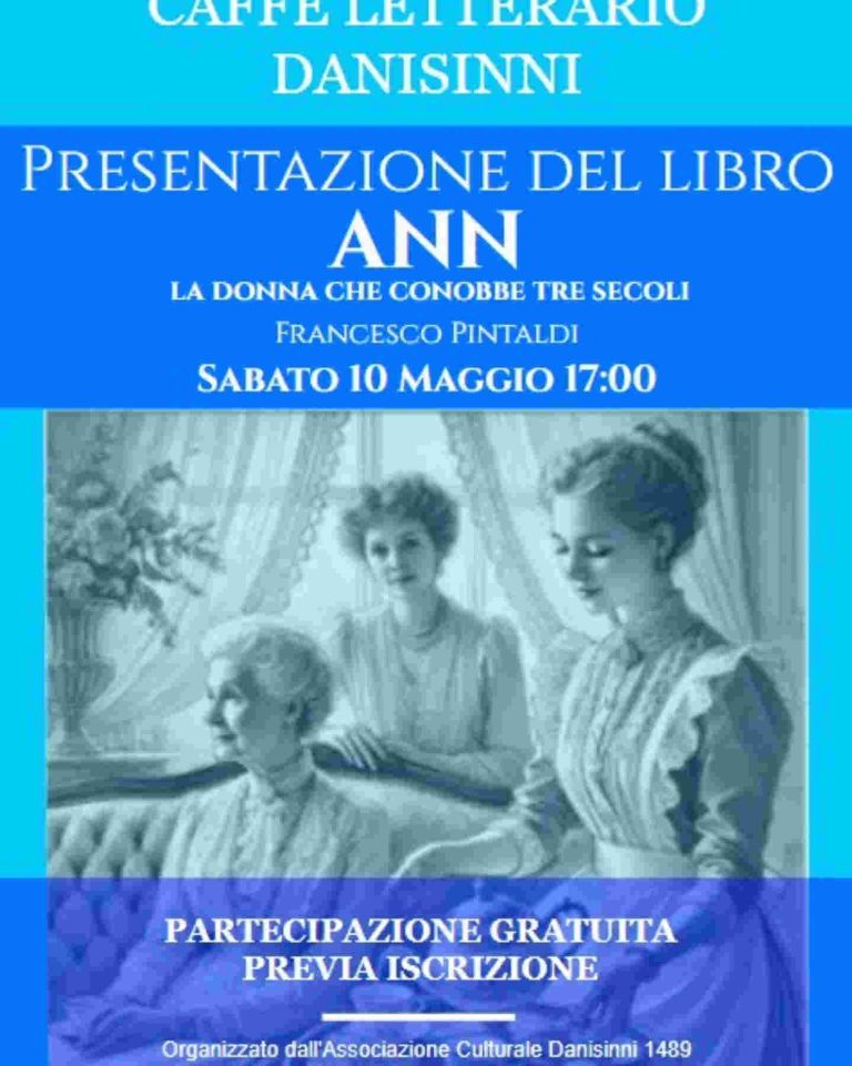 Presentazione libro Ann di Francesco Pintaldi - Danisinni
