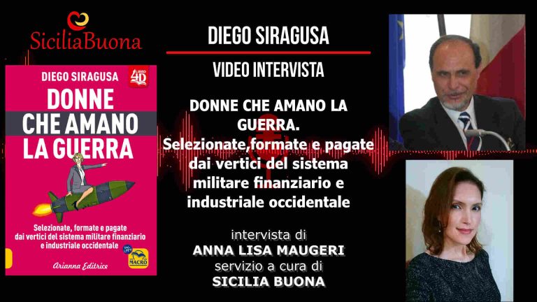 copertina Diego Siragusa libro Donne che Amano la guerra