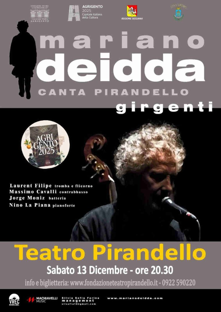 CONCERTO MARIANO DEIDDA - AGRIGENTO