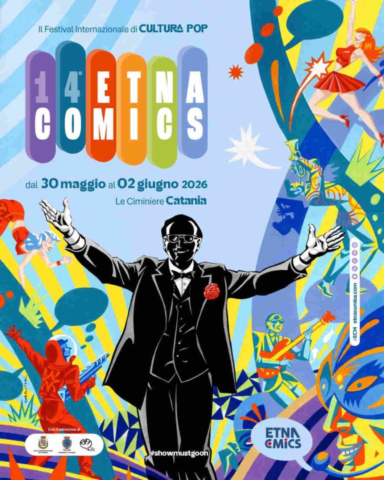 Etna Comics 2026 - omaggio a Pippo Baudo