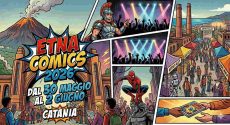 OSPITI A CATANIA DELL'ETNA COMICS 2026