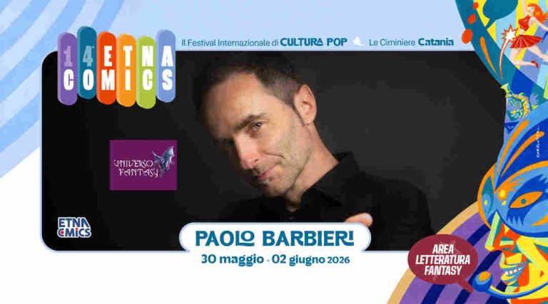 PAOLO BARBIERI - ETNA COMICS 2026 - INTERVISTA PER SICILIA BUONA