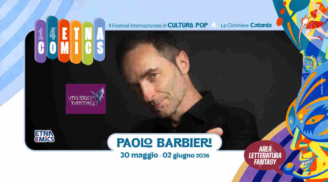 PAOLO BARBIERI - ETNA COMICS 2026 - INTERVISTA PER SICILIA BUONA
