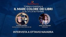 VIDEO INTERVISTA A OTTAVIO NAVARRA - IL MARE COLORE DEI LIBRI