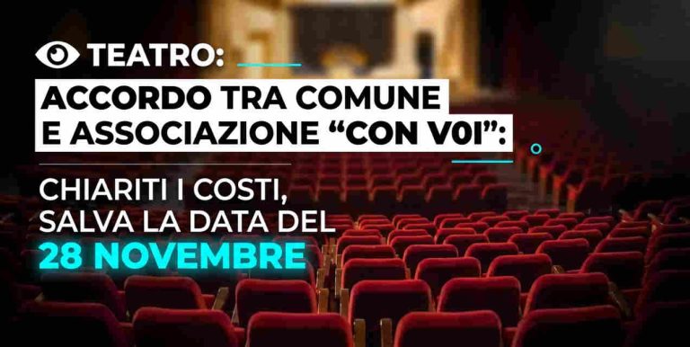 ACCORDO TRA COMUNE DI MARSALA E ASSOCIAZIONE TEATRALE CON VOI
