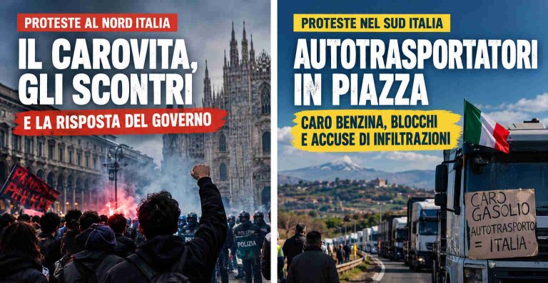 PROTESTE IN EUROPA E ITALIA, TRA VIOLENZE E STRUMENTALIZZAZIONI CHE NE OSCURANO LE RAGIONI